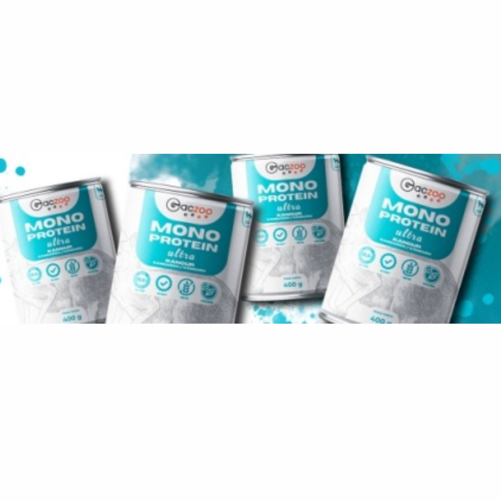 Gaczoo MONO Protein Ultra karma mokra dla psa Kangur 400g